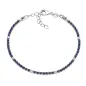 Bracciale Tennis Rodio con Zirconi Blu e Bianchi Donna Amen Bracciale Tennis Rodio con Zirconi Blu e Bianchi Donna Amen