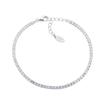 Bracciale Tennis con Zirconi Degradé Lilla Amen
