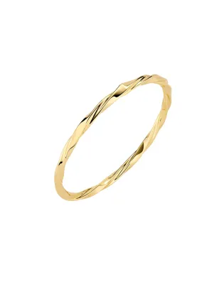 Bangle Dorato Onda Selene in Lega Amen Donna Amen