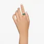 Anello Cocktail Stilla, Taglio Rettangolare Verde, m.58 Donna Swarovski Anello Cocktail Stilla, Taglio Rettangolare Verde, m.58 Donna Swarovski