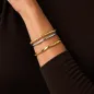 Bangle Torciglione Dorato Selene in Lega Amen Donna Amen