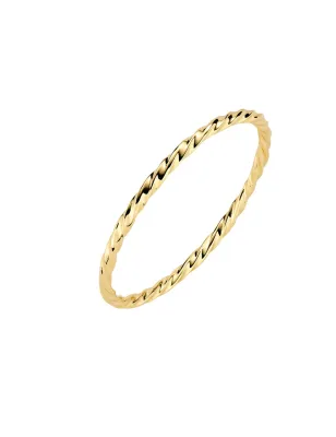 Bangle Torciglione Dorato Selene in Lega Amen Donna Amen