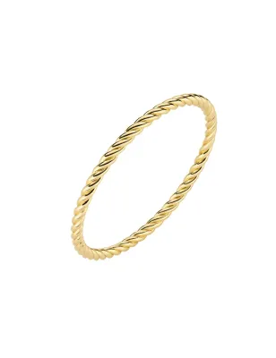 Bangle Dorato Selene Twist in Lega Amen Donna Amen