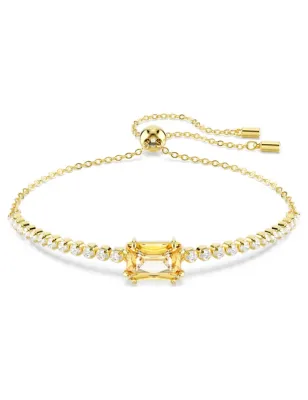 Bracciale Tennis Matrix Caramello Finitura Oro 18K Donna Swarovski