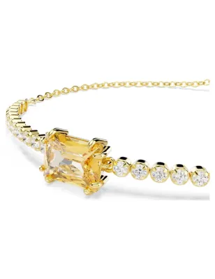 Bracciale Tennis Matrix Caramello Finitura Oro 18K Donna Swarovski