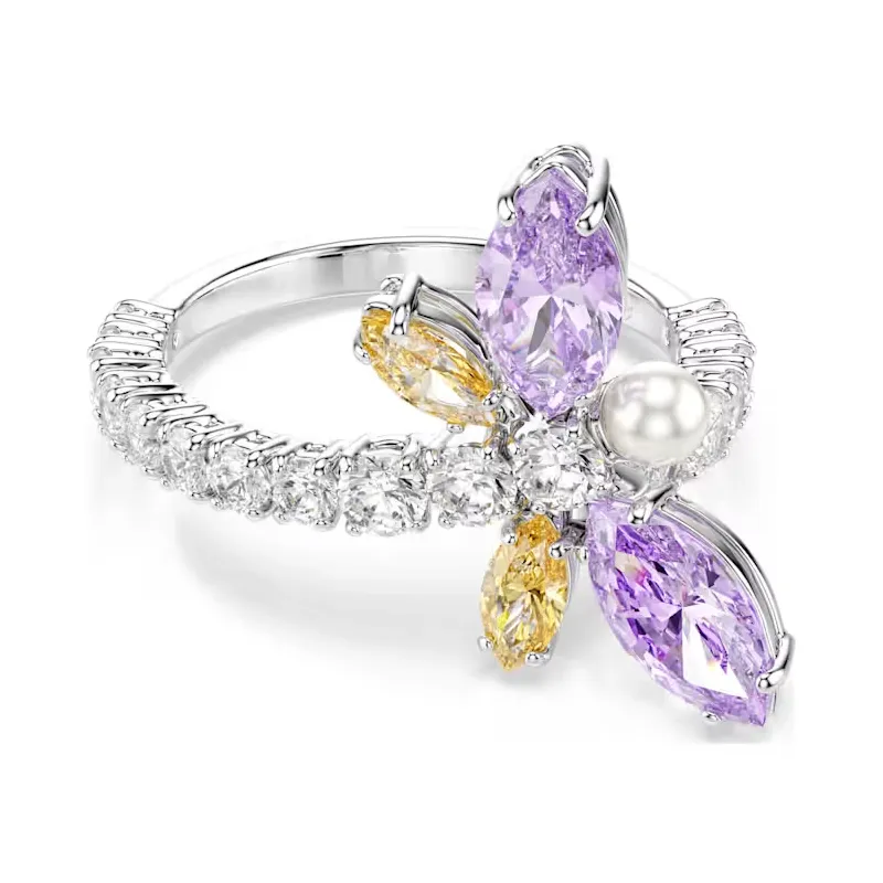 Anello Ariana Grande, Libellula Multicolore mis.52 Donna Swarovski Anello Ariana Grande, Libellula Multicolore mis.52 Donna Swarovski