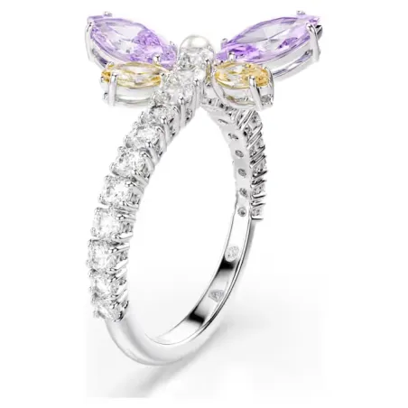 Anello Ariana Grande, Libellula Multicolore mis.52 Donna Swarovski