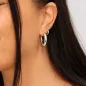Orecchini Selene a Cerchio Bombati in Lega Amen Donna Amen Orecchini Selene a Cerchio Bombati in Lega Amen Donna Amen