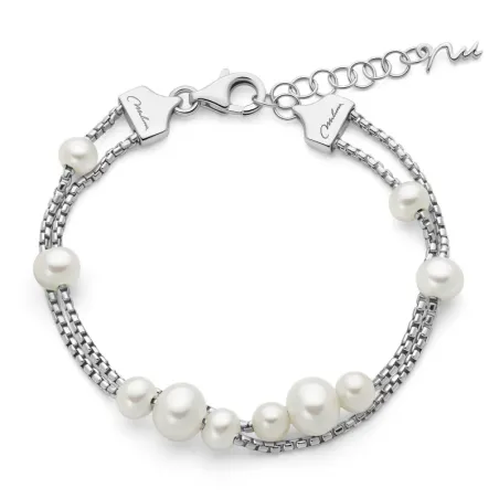 Bracciale Miss Italia Doppio Filo 10 Perle PBR3842 Donna Miluna