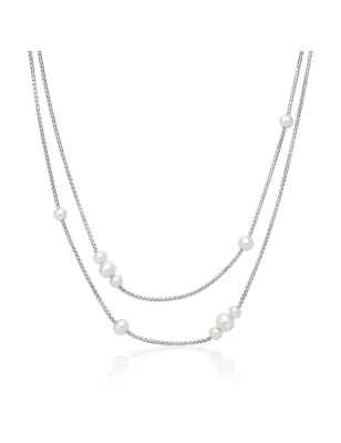 Collana Miss Italia Doppio Filo 10 Perle PCL6950 Donna Miluna