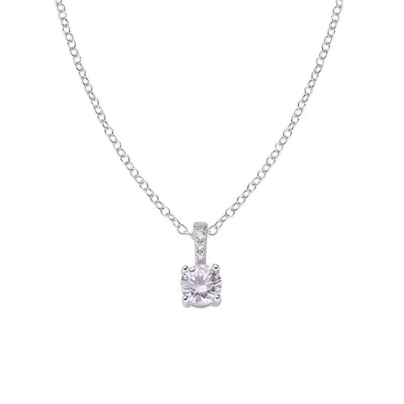 Collana Punto Luce Rosa Donna Amen Collana Punto Luce Rosa Donna Amen