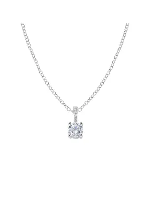 Collana Punto Luce Bianco Donna Amen