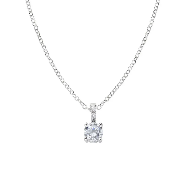 Collana Punto Luce Bianco Donna Amen Collana Punto Luce Bianco Donna Amen