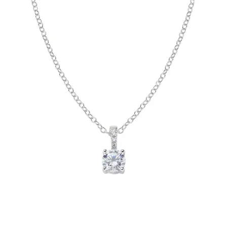 Collana Punto Luce Bianco Donna Amen
