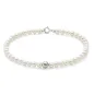 Bracciale Perle 4-4,5 mm Sfera Oro Bianco PBR3713 Donna Miluna