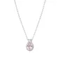 Collana Madame in Argento con Zircone Morganite Donna Amen