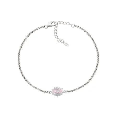 Bracciale Lady in Argento con Zircone Morganite Donna Amen