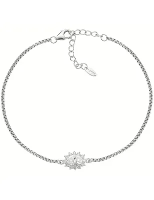 Bracciale Lady in Argento con Zircone Bianco Donna Amen