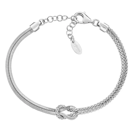 Bracciale Nodo d'Amore in Argento Amen