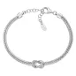 Bracciale Nodo d'Amore in Argento Amen Bracciale Nodo d'Amore in Argento Amen