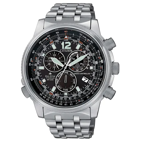 Orologio Crono Pilot Super Titanio Nero CB5850-80E Uomo Citizen