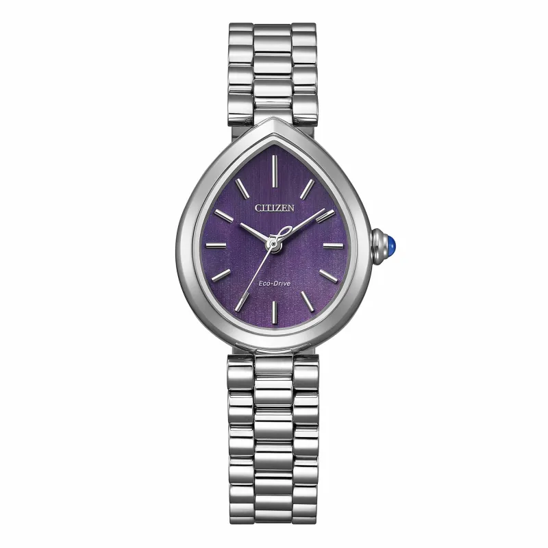 Orologio Rainell Eco-Drive Goccia Viola EM1200-55X Donna Citizen Orologio Rainell Eco-Drive Goccia Viola EM1200-55X Donna Citizen