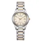 Orologio Eco-Drive Champagne Bicolore FE1244-72A Donna Citizen