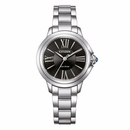 Orologio Ceci Eco-Drive Nero Acciaio EM1160-58E Donna Citizen