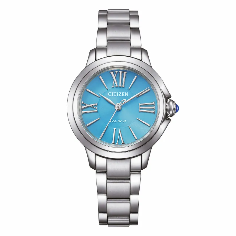 Orologio Ceci Eco-Drive Azzurro Acciaio EM1161-55L Donna Citizen Orologio Ceci Eco-Drive Azzurro Acciaio EM1161-55L Donna Citizen