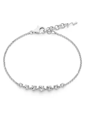 Bracciale Giochi di Luce Topazi Bianchi BRD1266 Donna Miluna