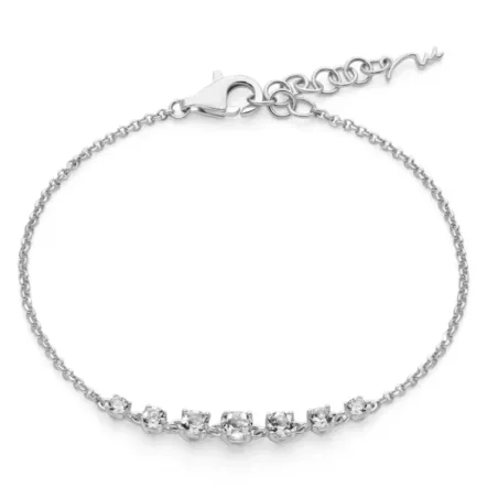 Bracciale Giochi di Luce Topazi Bianchi BRD1266 Donna Miluna