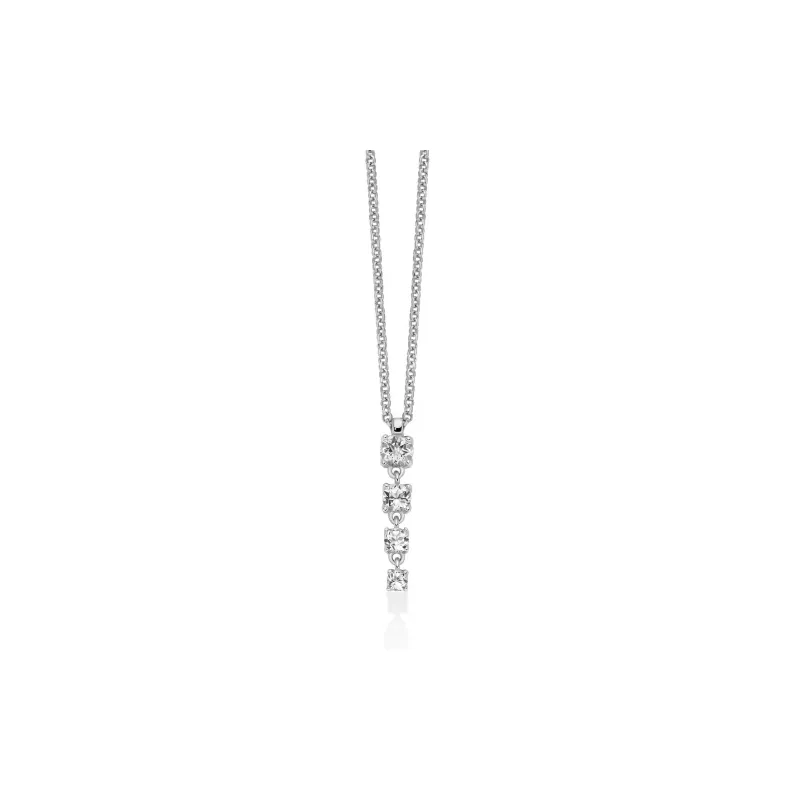 Bracciale Giochi di Luce 4 Topazi Bianchi CLD5508 Donna Miluna Bracciale Giochi di Luce 4 Topazi Bianchi CLD5508 Donna Miluna