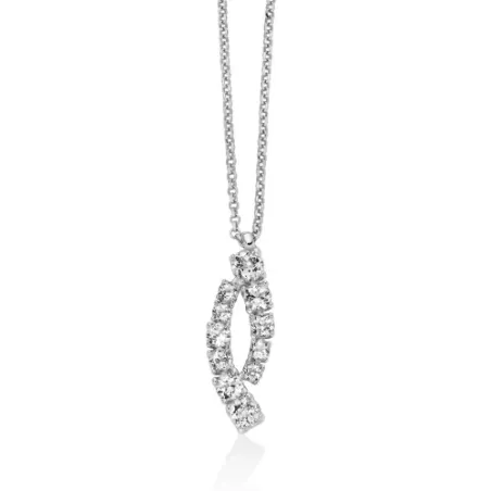 Bracciale Giochi di Luce 11 Topazi Doppio Arco CLD5513 Donna Miluna