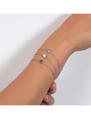 Bracciale Punto Luce Bianco Donna Amen