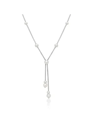 Collana Miss Italia Pendente a Y 9 Perle PCL6945 Donna Miluna