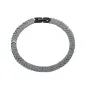 Bracciale Chevron Spina di Pesce in Acciaio Nero Uomo Amen Bracciale Chevron Spina di Pesce in Acciaio Nero Uomo Amen