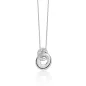 Collana Cerchi Oro Bianco 375 Diamanti CLD5485X Donna Miluna Collana Cerchi Oro Bianco 375 Diamanti CLD5485X Donna Miluna