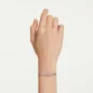 Bracciale Rigido Constella, Dancing Stone, Bianco Donna Swarovski