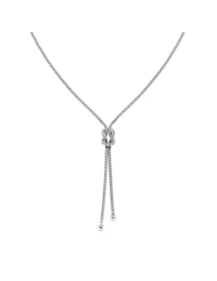 Collana Nodo d'Amore in Lega Amen Donna Amen