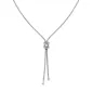 Collana Nodo d'Amore in Lega Amen Donna Amen Collana Nodo d'Amore in Lega Amen Donna Amen