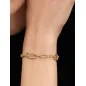 Bracciale Dorato Maglia Link cm.17,5 Donna Pandora