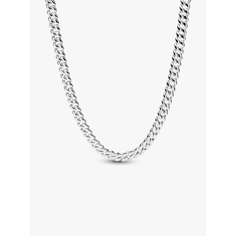 Collana Catena Maglia Cubana Donna Pandora Collana Catena Maglia Cubana Donna Pandora