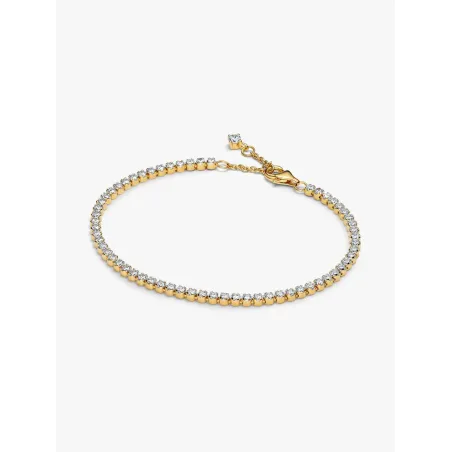 Bracciale Tennis Dorato cm.20 Donna Pandora