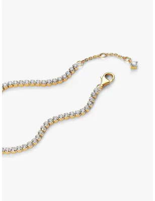 Bracciale Tennis Dorato cm.16 Donna Pandora