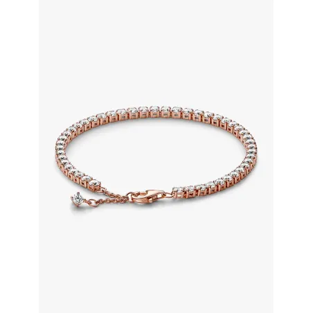 Bracciale Tennis Rosè cm.18 Donna Pandora