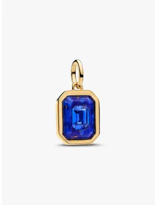 Charm Pendente Pietra Esagonale Blu Donna Pandora