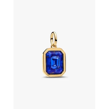 Charm Pendente Pietra Esagonale Blu Donna Pandora