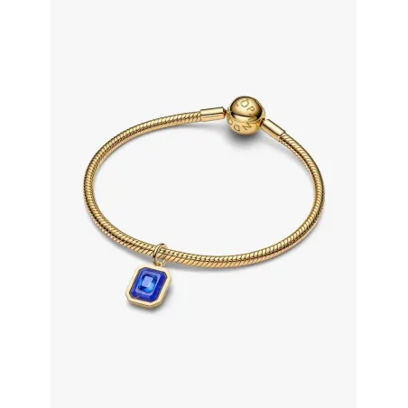 Charm Pendente Pietra Esagonale Blu Donna Pandora
