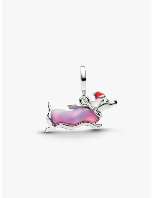 Charm Pendente Bassotto Natalizio Donna Pandora