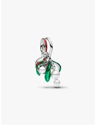 Charm Pendente Vischio di Natale Donna Pandora